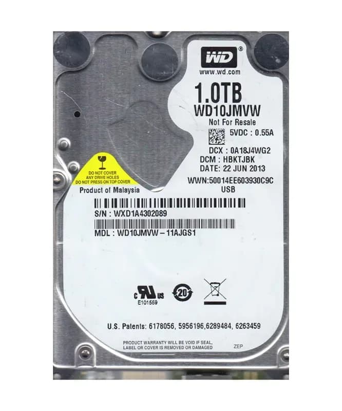 Western Digital WD10JMVW-11AJGS1 1TB