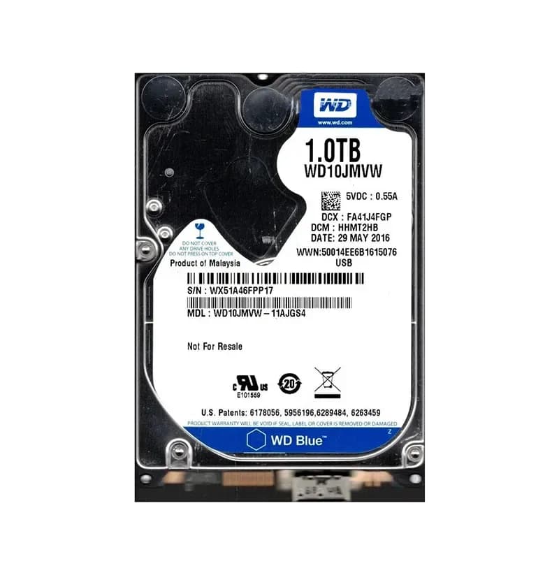 Western Digital WD10JMVW-11AJGS4 1TB