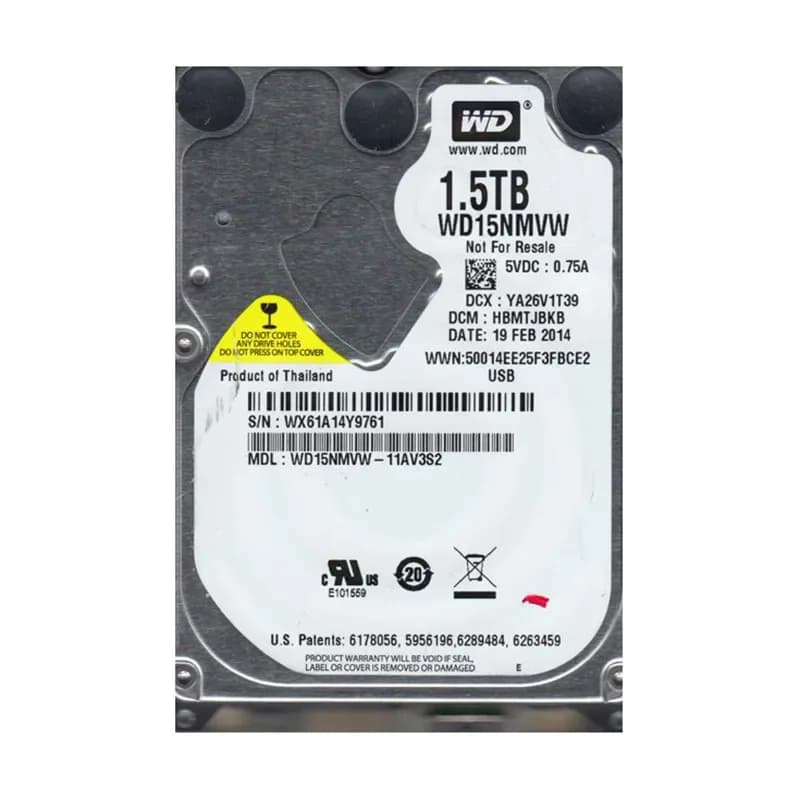 Western Digital WD15NMVW-11AV3S2 1.5TB