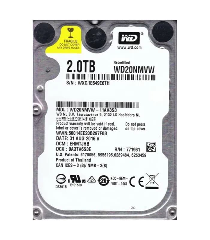Western Digital WD20NMVW-11AV3S3 2TB