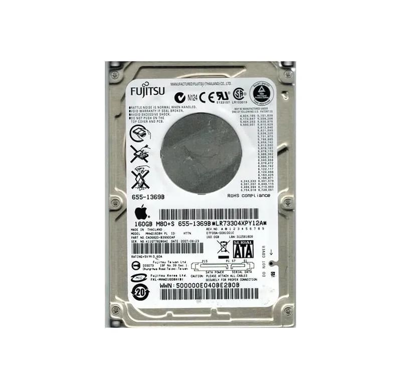 Fujitsu CA06820-B39900AP 160GB 1.5Gb/s SATA