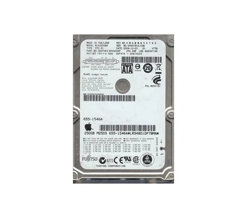 Fujitsu CA07083-B50400AP 250GB 3Gb/s SATA