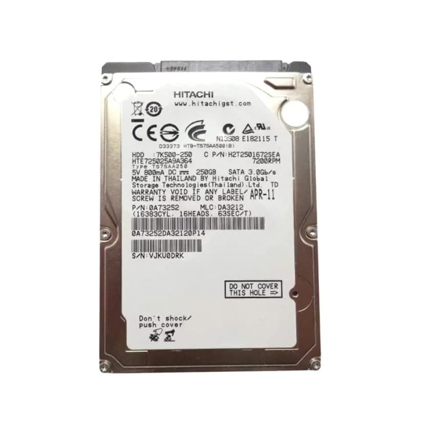 Hitachi H2T2501672SEA 250GB 3Gb/s SATA