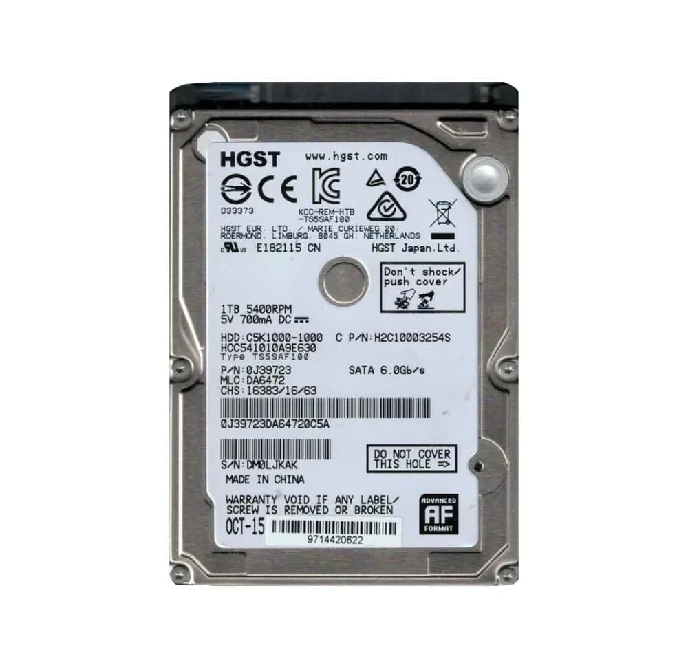HGST HCC541010A9E630 1TB 6Gb/s SATA