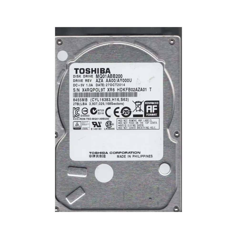 Toshiba HDKFB02AZA01T 2TB 3Gb/s SATA