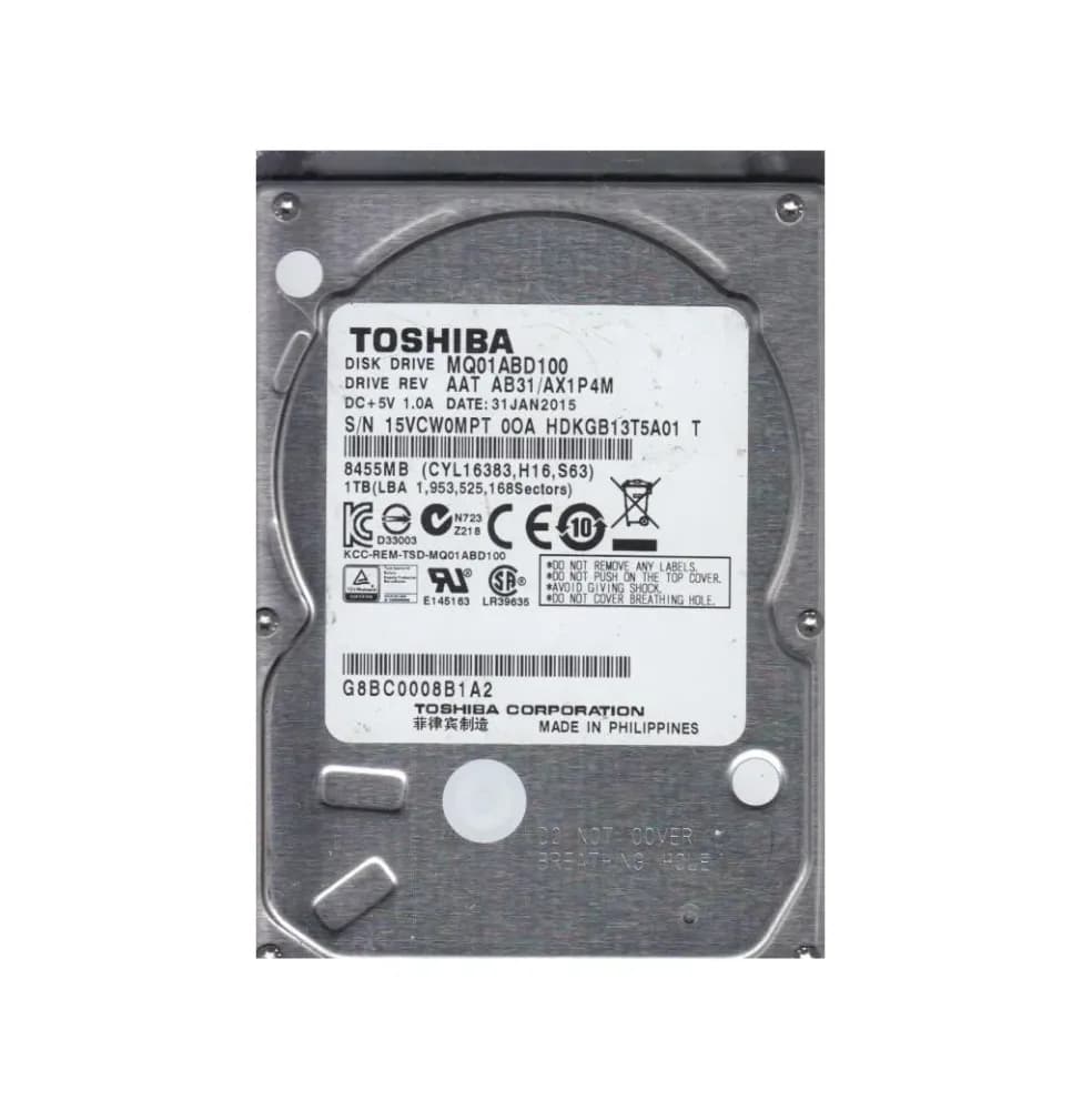 Toshiba HDKGB13T5A01T 1TB 3Gb/s SATA