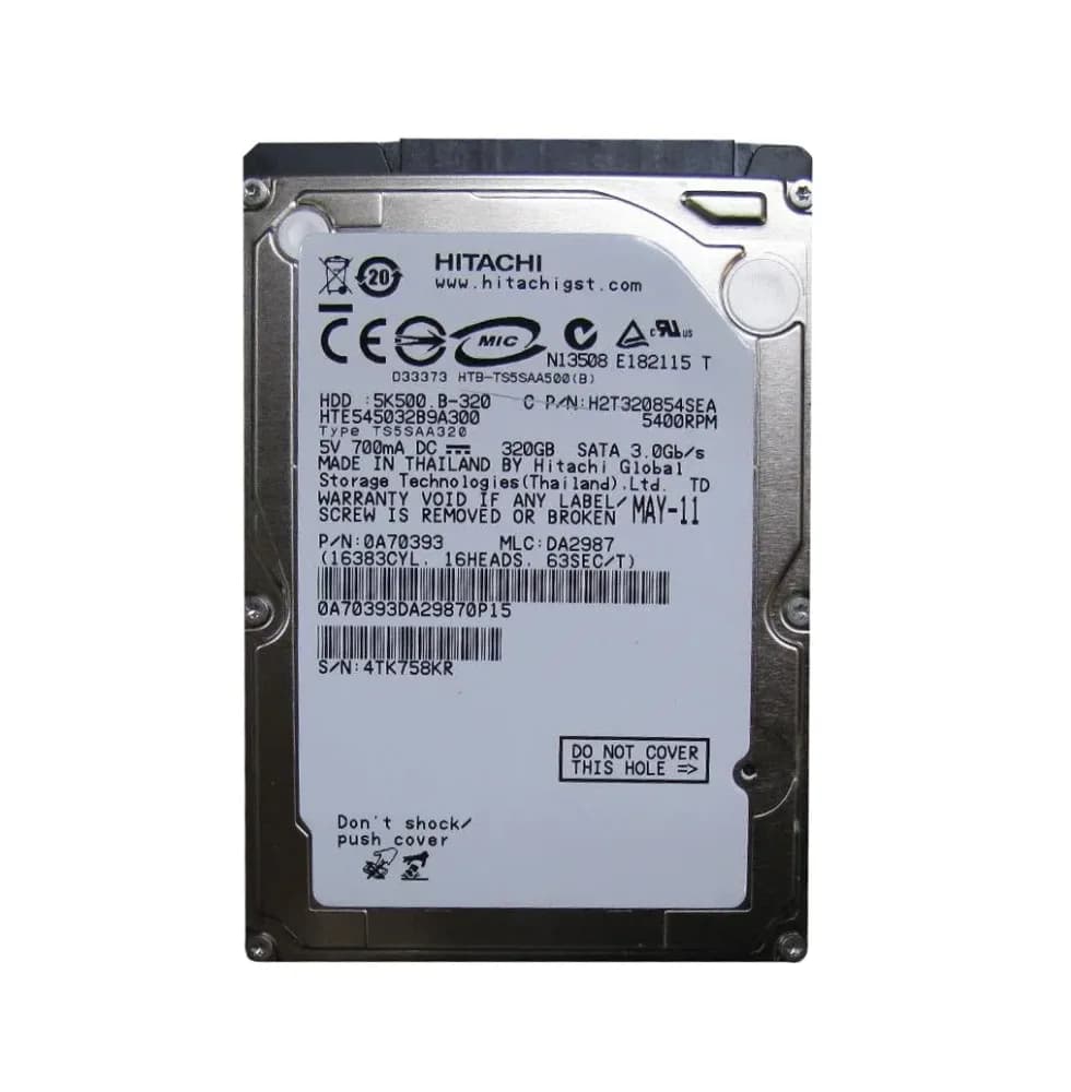 Hitachi HTE545032B9A300 320GB 3Gb/s SATA
