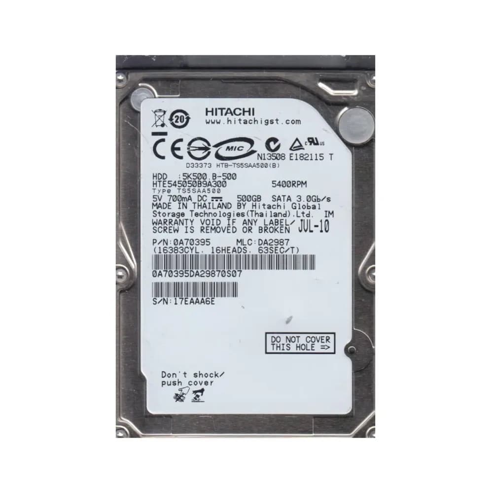 HGST HTE545050B9A300 500GB 3Gb/s SATA
