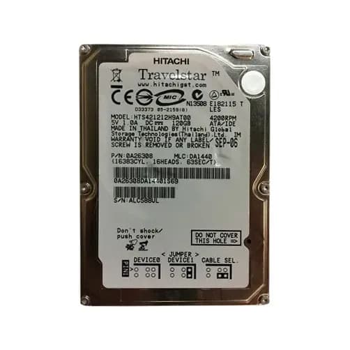 Hitachi HTS421212H9AT00 120GB IDE Ultra ATA/100 (ATA-6)