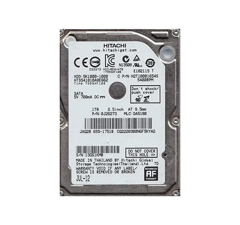 HGST HTS541010A9E662 1TB 6Gb/s SATA