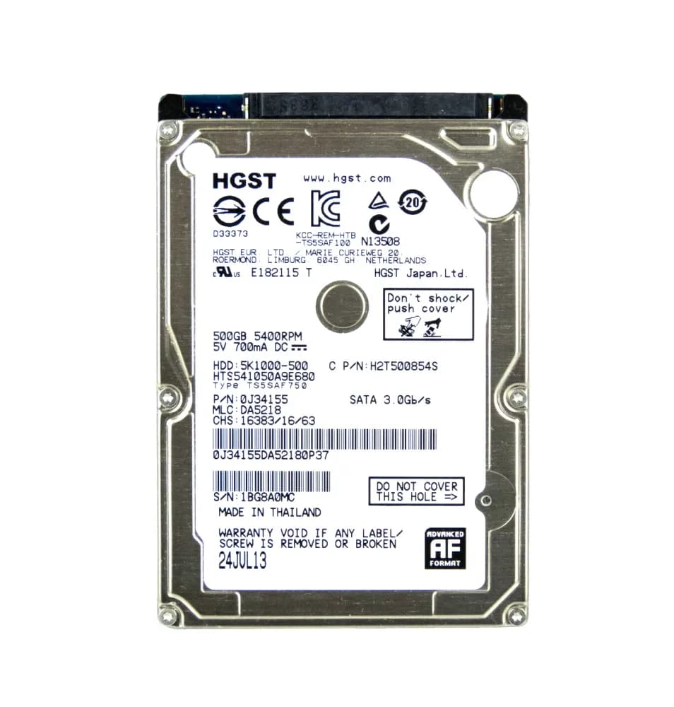 HGST HTS541050A9E680 500GB 6Gb/s SATA