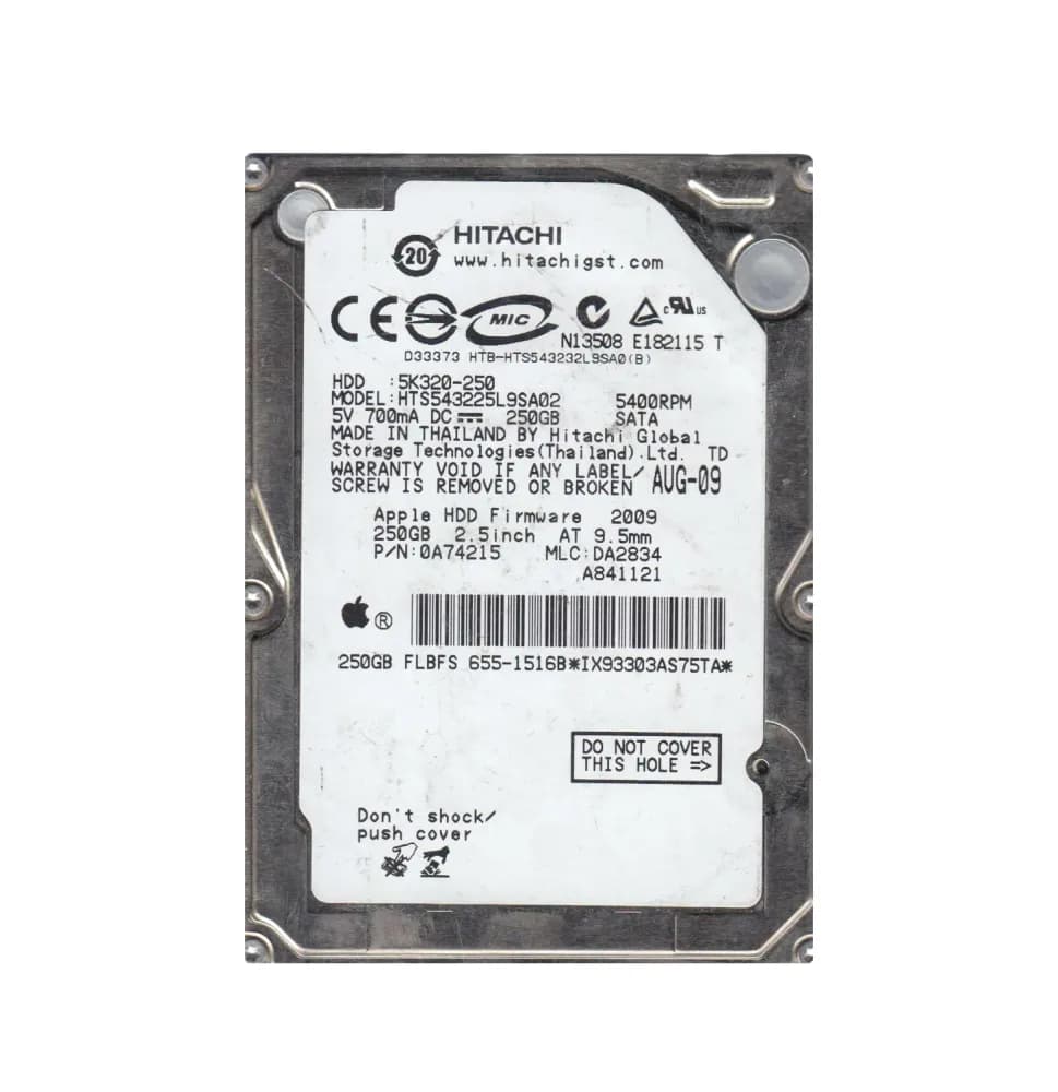 Hitachi HTS543225L9SA02 250GB 1.5Gb/s SATA