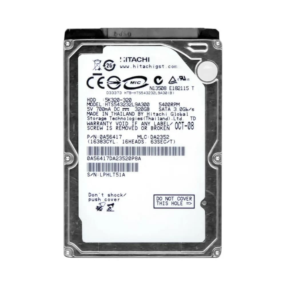 Hitachi HTS543232L9A300 320GB 3Gb/s SATA