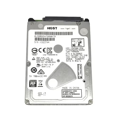 HGST HTS545025A7E680 250GB 6Gb/s SATA