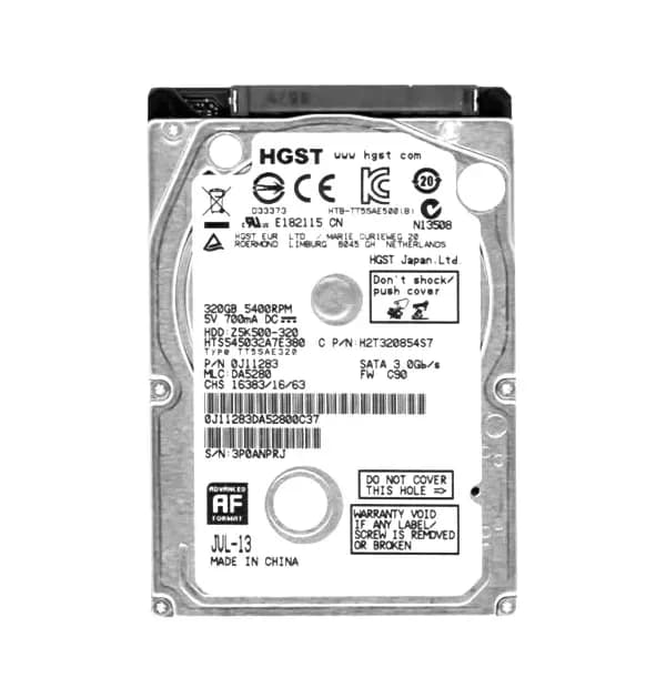 HGST HTS545032A7E380 320GB 3Gb/s SATA