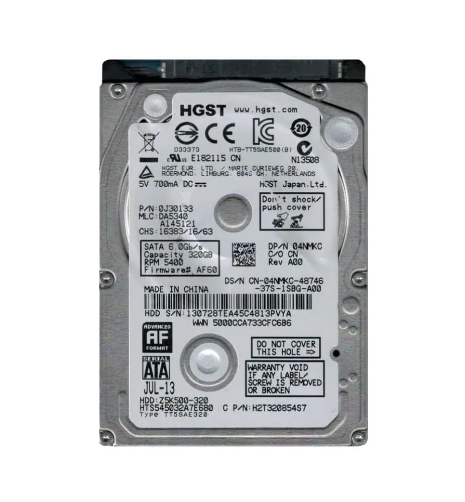 HGST HTS545032A7E680 320GB 3Gb/s SATA