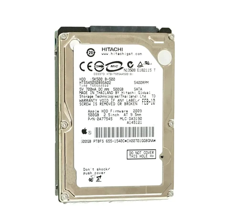 Hitachi HTS545050B9SA02 500GB 1.5Gb/s SATA