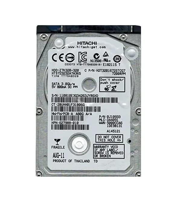 HGST HTS723232A7A365 320GB 3Gb/s SATA