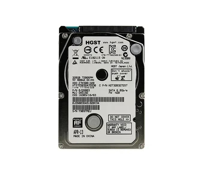 HGST HTS725032A7E630 320GB 6Gb/s SATA
