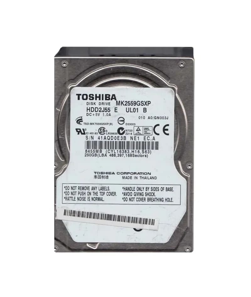 Toshiba MK2559GSXP-NDW 250GB 3Gb/s SATA