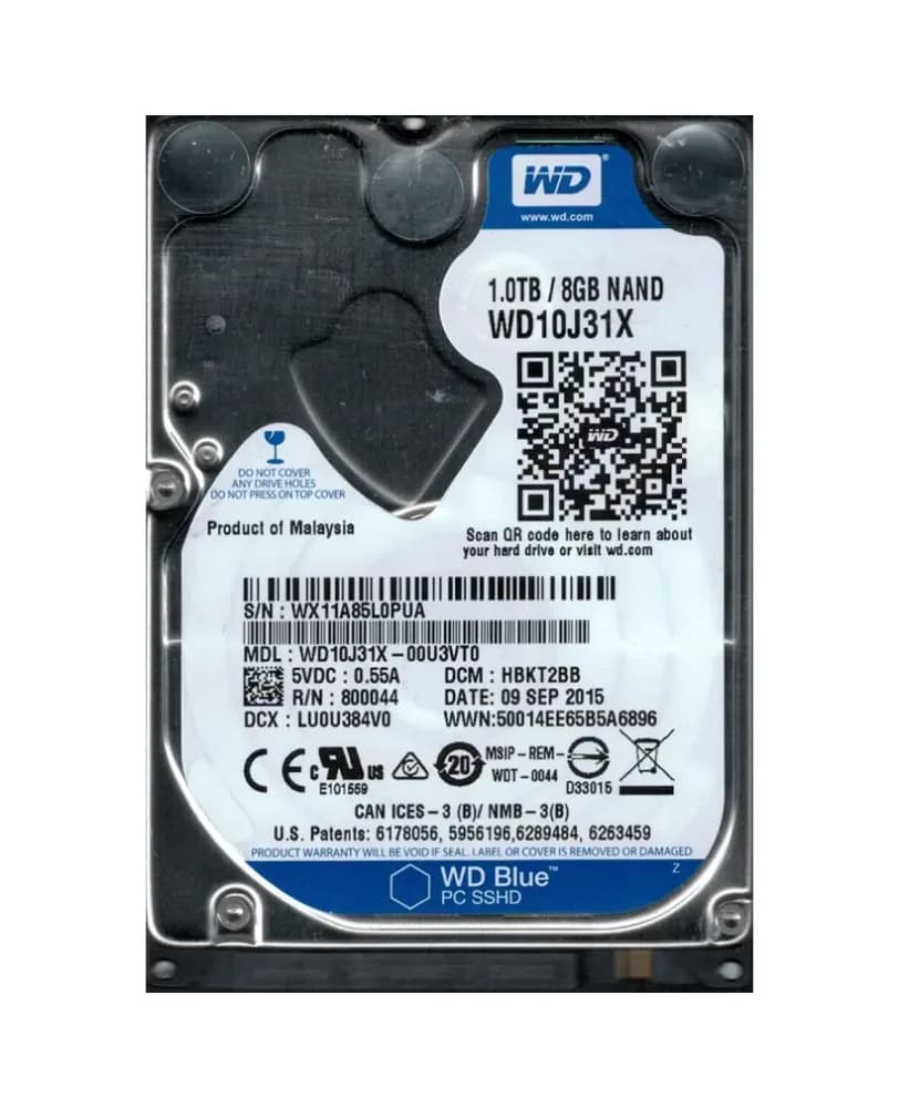 Western Digital WD10J31X-00U3VT0 1TB 6Gb/s SATA