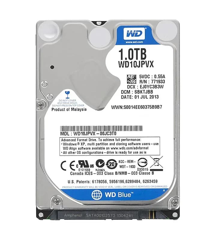 Western Digital WD10JPVX-00JC3T0 1TB 6Gb/s SATA
