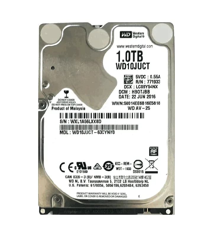Western Digital WD10JUCT-63CYNY0 1TB 3Gb/s SATA