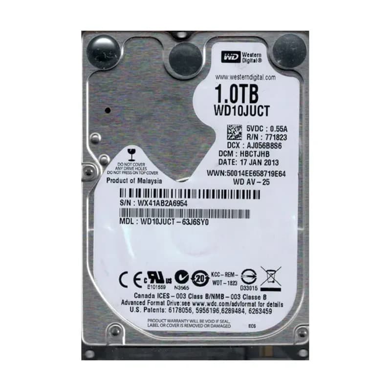 Western Digital WD10JUCT-63J6SY0 1TB 3Gb/s SATA
