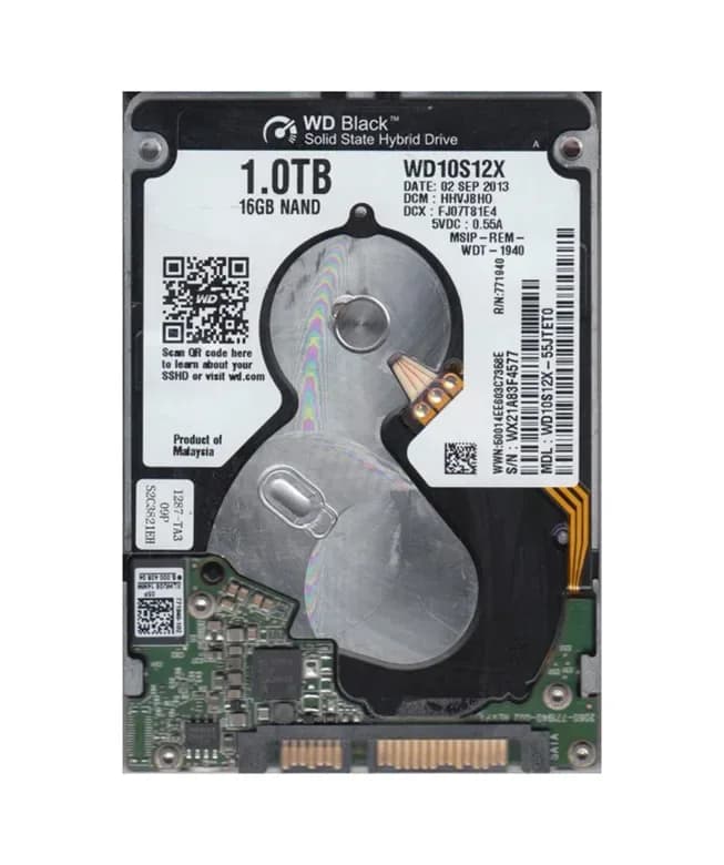 Western Digital WD10S12X-55JTET0 1TB 6Gb/s SATA