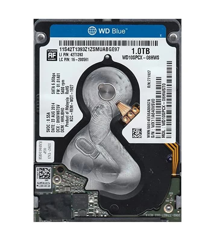 Western Digital WD10SPCX-08HWST0 1TB 6Gb/s SATA