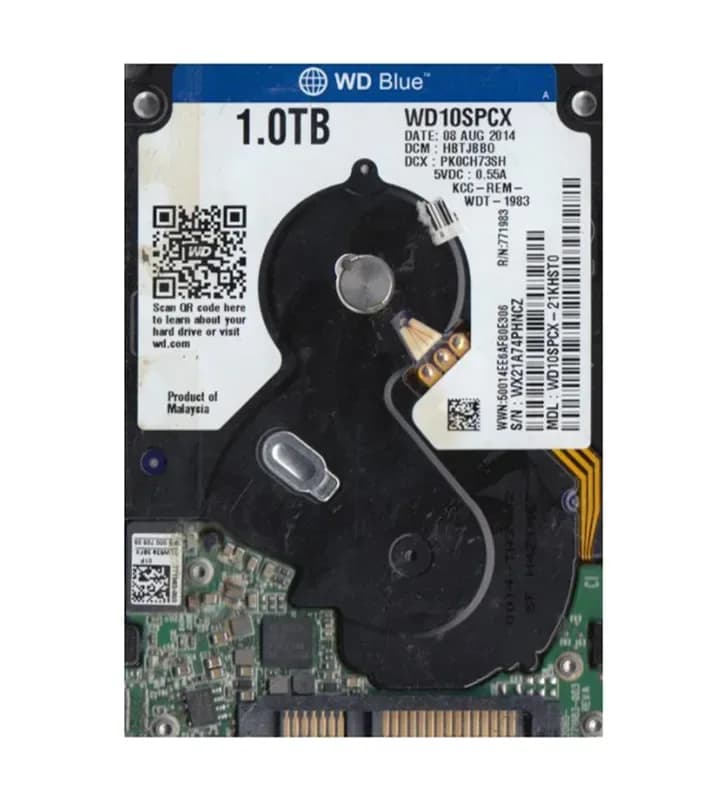 Western Digital WD10SPCX-21KHST0 1TB 6Gb/s SATA
