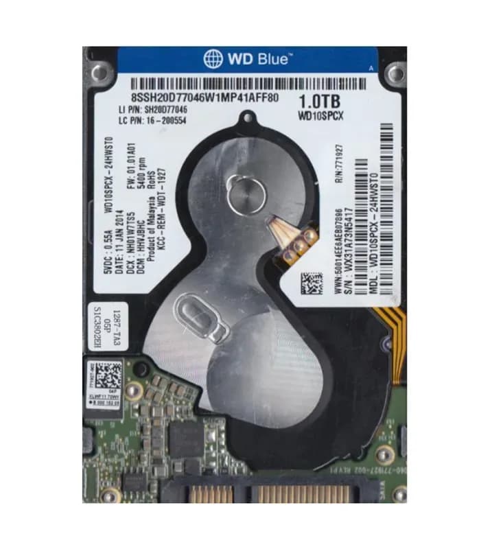 Western Digital WD10SPCX-24HWST0 1TB 6Gb/s SATA