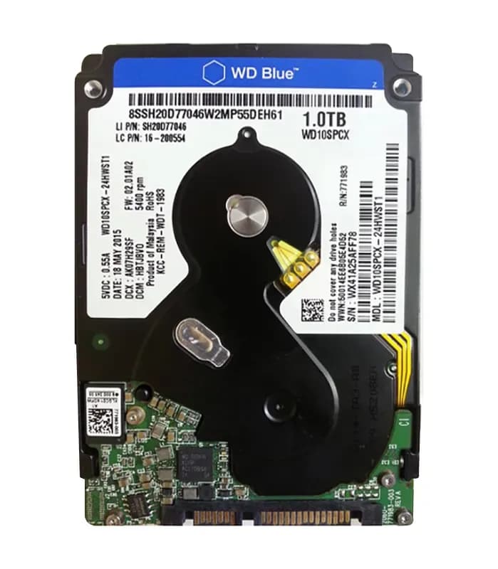 Western Digital WD10SPCX-24HWST1 1TB 6Gb/s SATA
