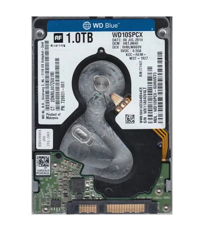 Western Digital WD10SPCX-60HWST0 1TB 6Gb/s SATA