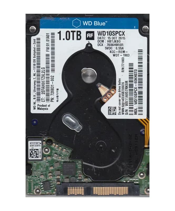 Western Digital WD10SPCX-60KHST0 1TB 6Gb/s SATA