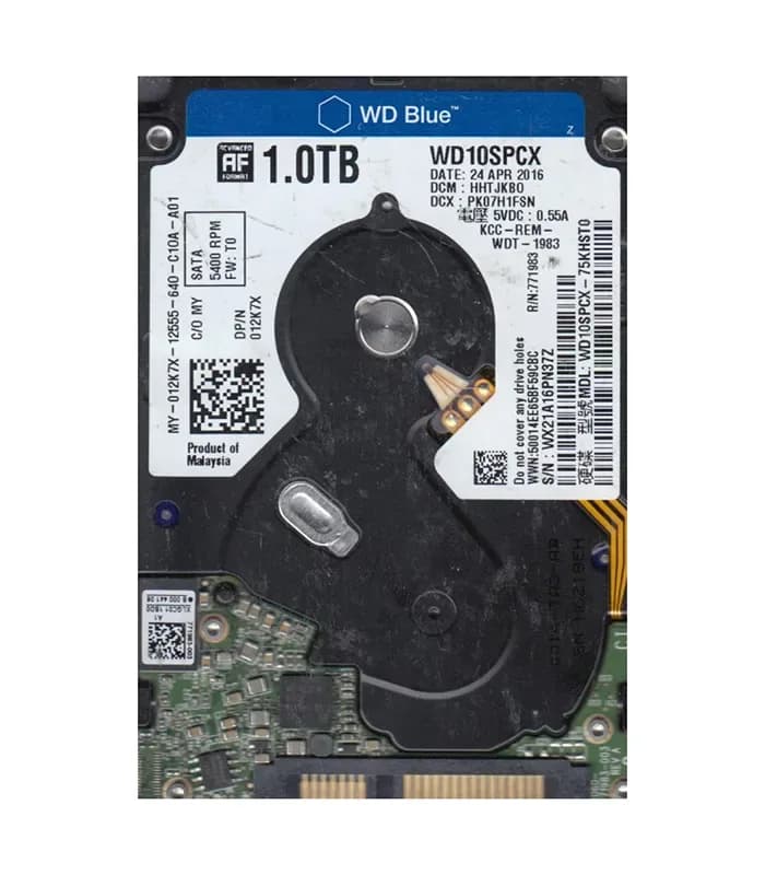 Western Digital WD10SPCX-75KHST0 1TB 6Gb/s SATA