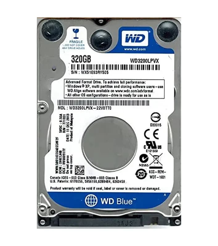 Western Digital WD3200LPVX-22V0TT0 320GB 6Gb/s SATA