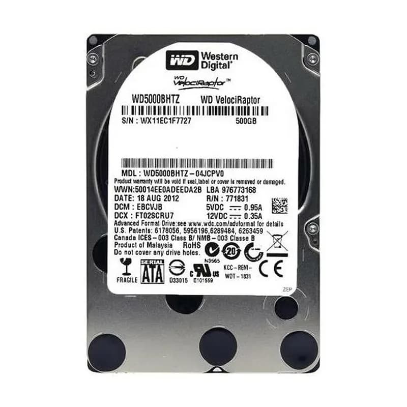 Western Digital WD5000BHTZ-04JCPV0 500GB 6Gb/s SATA