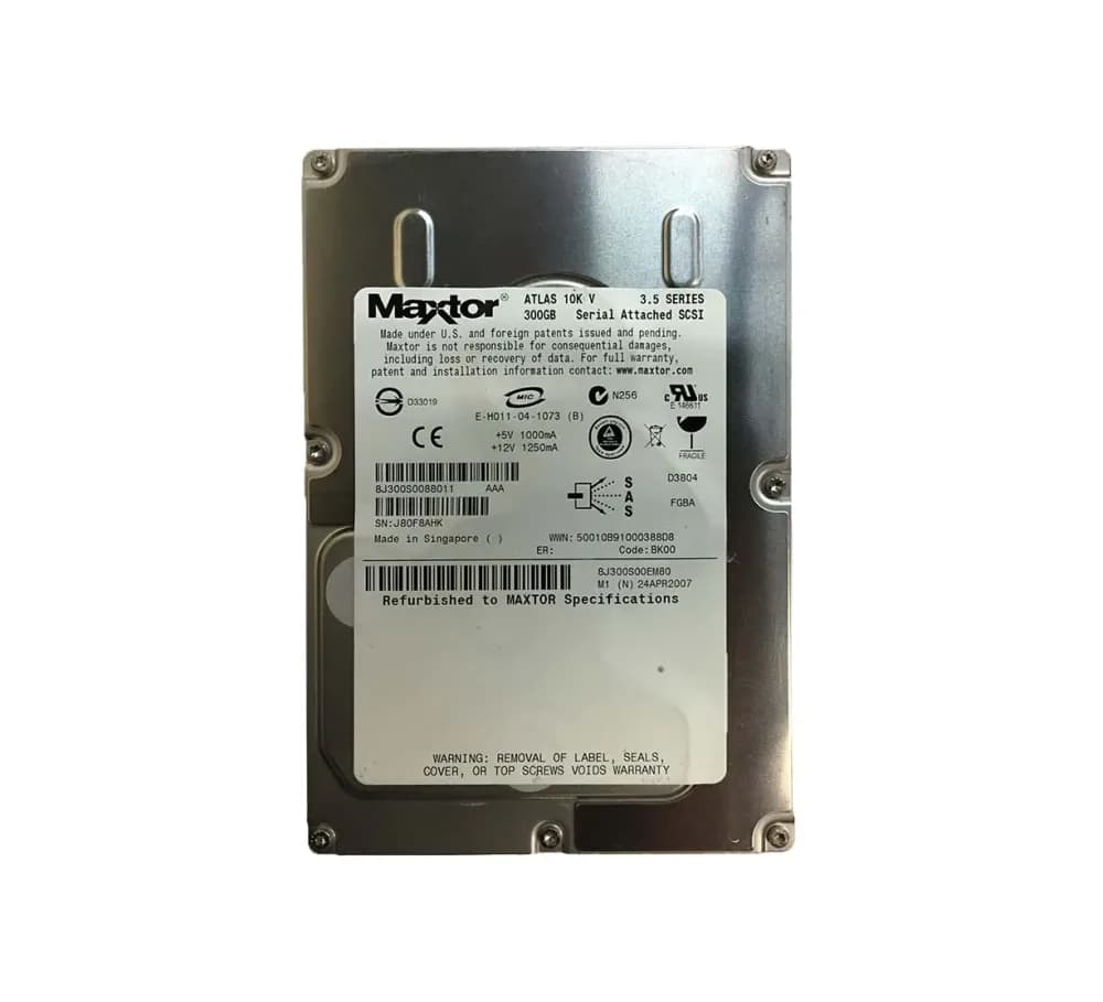 Maxtor 8J300S0088011 300GB 3Gb/s SAS