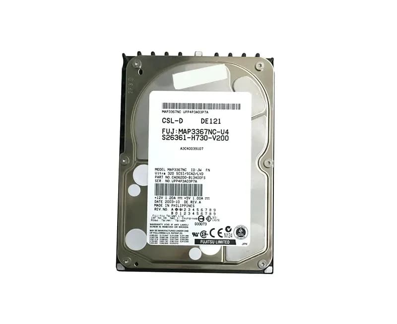 Fujitsu CA06200-B13400FS 36.7GB Ultra320 SCSI