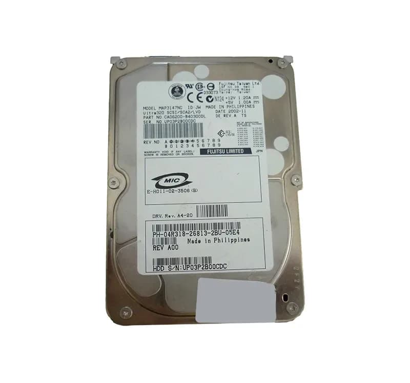 Fujitsu CA06200-B40300DL 147GB Ultra320 SCSI