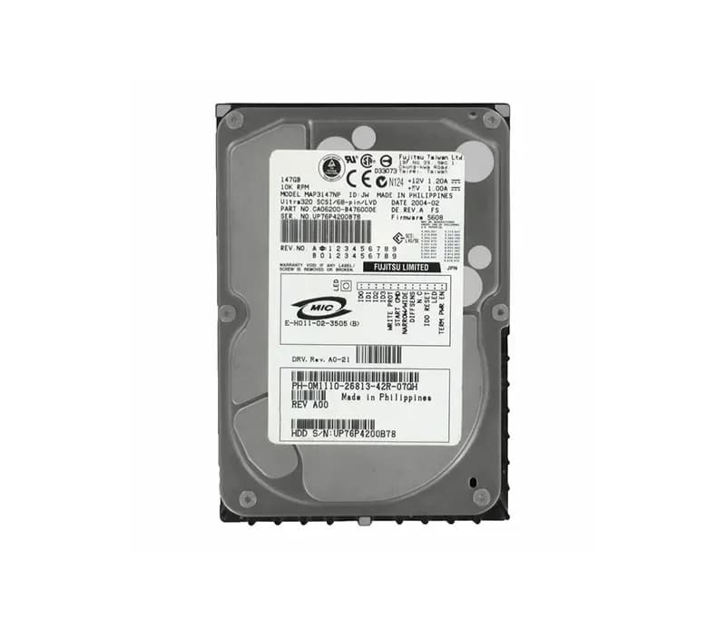 Fujitsu CA06200-B47600DE 147GB Ultra320 SCSI