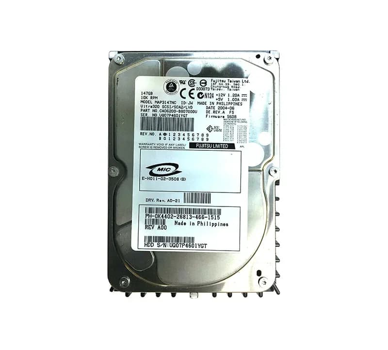 Fujitsu CA06200-B80700DU 147GB Ultra320 SCSI