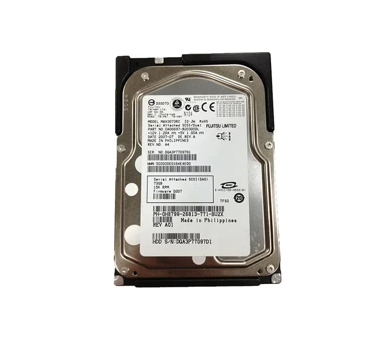 Fujitsu CA06697-B20300DL 73.5GB 3Gb/s SAS