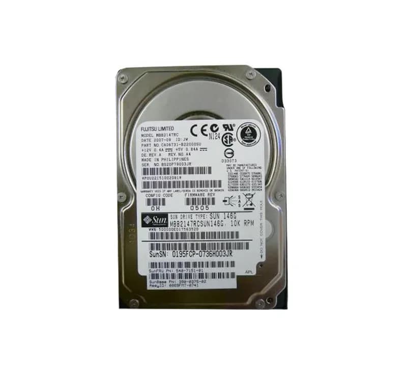 Fujitsu CA06731-B22000SU 147GB 3Gb/s SAS