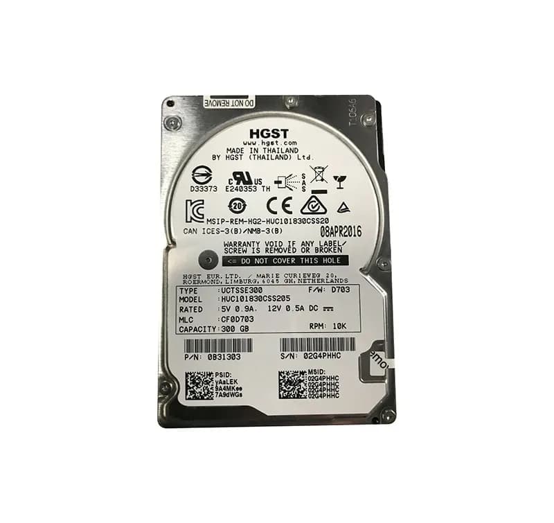 HGST HUC101830CSS205 300GB 12Gb/s SAS