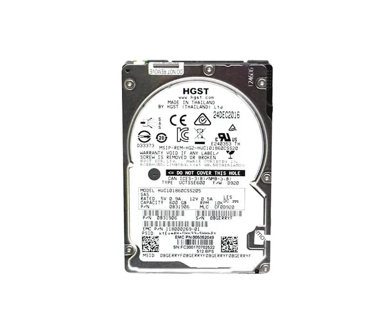 HGST HUC101860CSS205 600GB 12Gb/s SAS