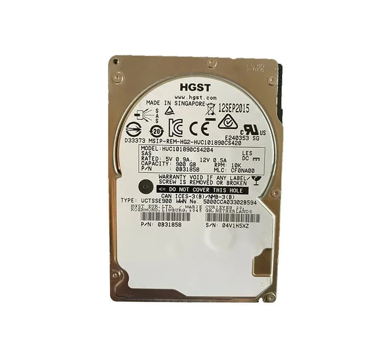 HGST HUC101890CS4204 900GB 12Gb/s SAS