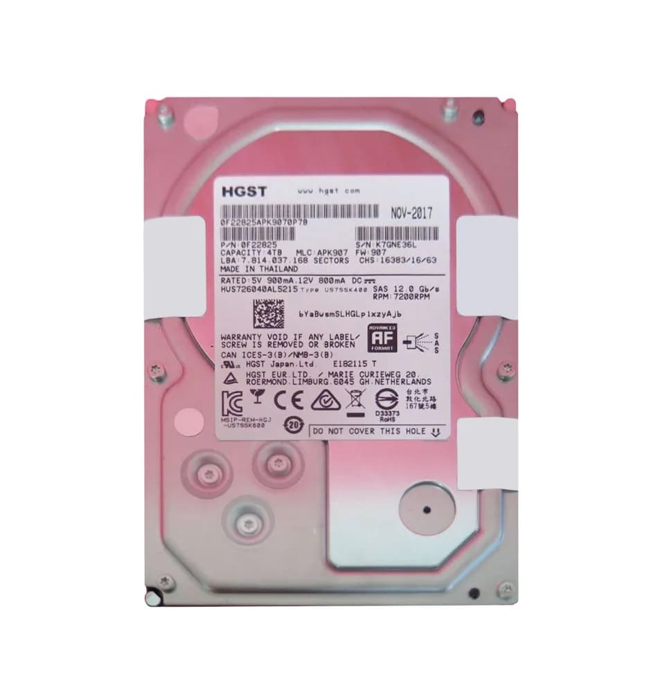 HGST HUS726040AL5215 4TB 12Gb/s SAS