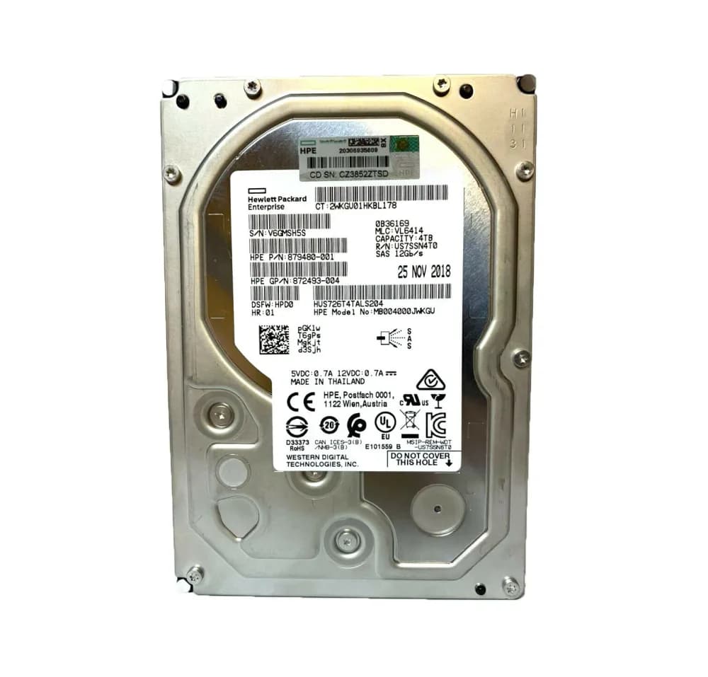 HGST HUS726T4TALS204 4TB 12Gb/s SAS